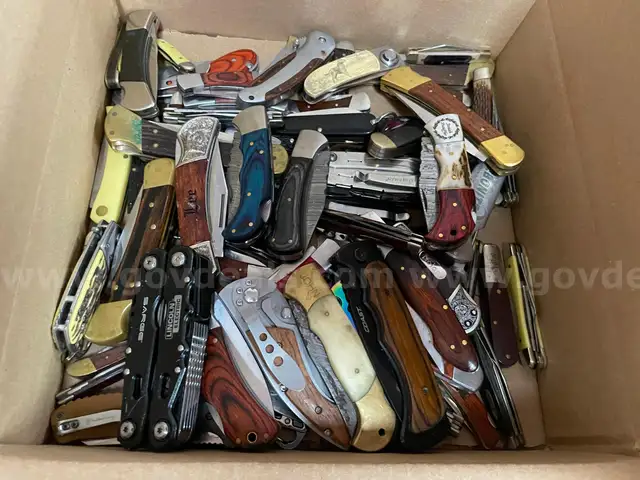 Lot of Various Pocket Knives, 15 lbs.