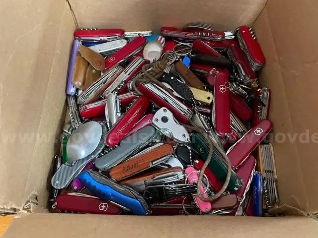 Lot of Various Box Knives, 15 lbs.