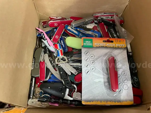 Lot of Various Box Knives, 15 lbs.