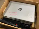 Lot of HP Elitebook Folio 1040 G3 Laptops and Various Laptop Batteries