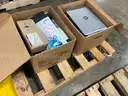 Lot of HP Elitebook Folio 1040 G3 Laptops and Various Laptop Batteries