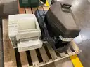Lot of a Chainsaw, Printer, and Balometer