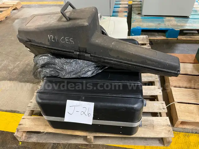 Lot of a Chainsaw, Printer, and Balometer