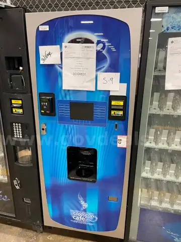 Voce Media Fresh Brew Vending Machine, Model 605D