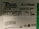 True Refrigerator Double-Door, Model T-49