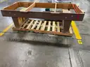 Pool Table Frame, Slates, and Rails