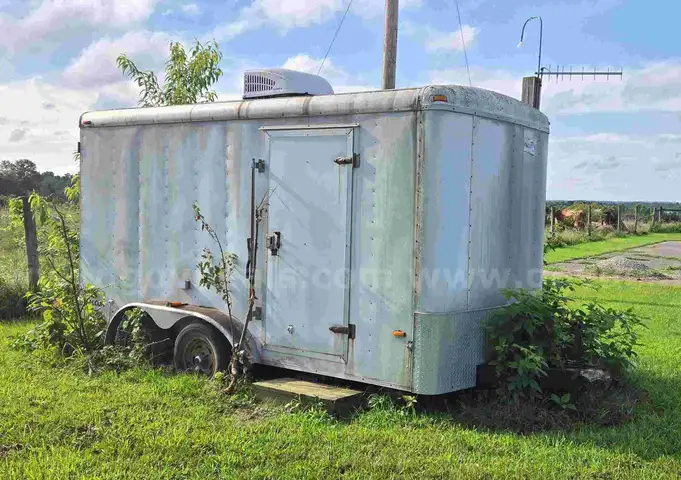 2005 American Hauler 14 ft. Tandem Axle Enclosed Trailer