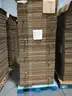 Lot of (7) Pallets of Corrugated Boxes (New), 18 x 18 x 16