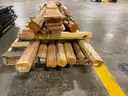 Lot of Fence Boards and Landscape Timbers
