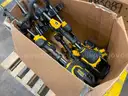 Lot of (5) Dewalt Battery Operated Weed Wackers