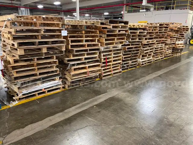 Lot of Wooden Pallets, Approximately 120