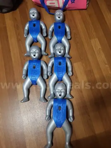 Lot of CPR Training Mannequins, (4) Adult &#x26; (5) Child