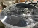 Lot of 32 Gallon Trash Cans with Wheeled Bases