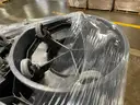 Lot of 32 Gallon Trash Cans with Wheeled Bases