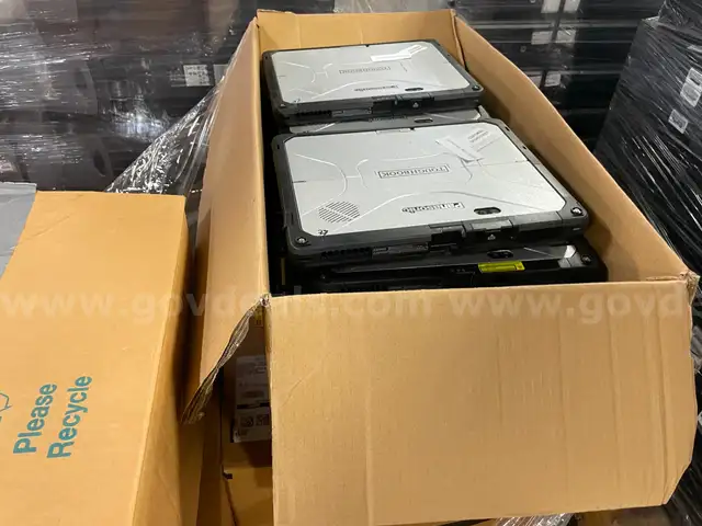 Lot of Panasonic Toughbooks and Keyboards