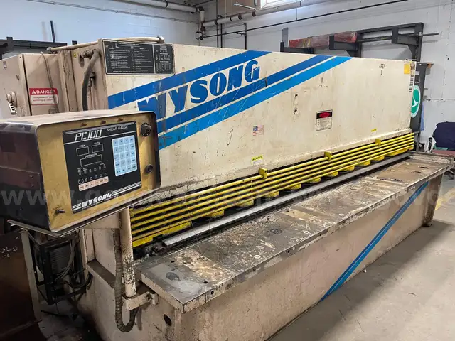 Wysong &#x26; Mills Co. CNC Shear, Model H-2510
