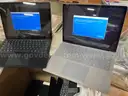 Lot of Surface Laptops and a Dell Desktop PC