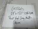 Lot of 54&#x22; x 150&#x2019; Print Vinyl Grey Matte Perm