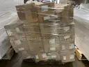 Lot of 54&#x22; x 150&#x2019; 3.4 Mil Matter White Vinyl Floor