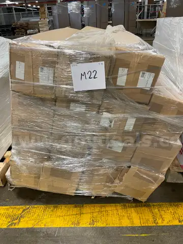 Lot of 54&#x22; x 150&#x2019; 3.4 Mil Matter White Vinyl Floor