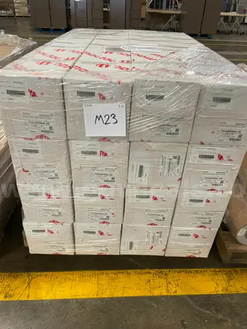 Lot of 54&#x22; x 150&#x2019; PVG528 Print Vinyl Grey Matte Perm Print Media