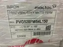 Lot of 54&#x22; x 150&#x2019; PVG528 Print Vinyl Grey Matte Perm Print Media