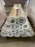 Lot of 54&#x22; x 150&#x2019; 13 oz. Matt Fire Retardant Banner