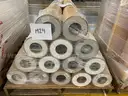 Lot of 54&#x22; x 150&#x2019; 13 oz. Matt Fire Retardant Banner