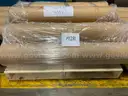Lot of 38&#x22; x 150&#x2019; 13 oz. Fire Retardant Matte Banner