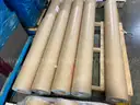 Lot of 54&#x22; x 150&#x2019; 13 oz. Frontlit Fire Retardant Matte Banner