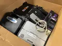 Lot of Panasonic Toughbook, Vehicle Tool/Storage Boxes, and Other Electronics