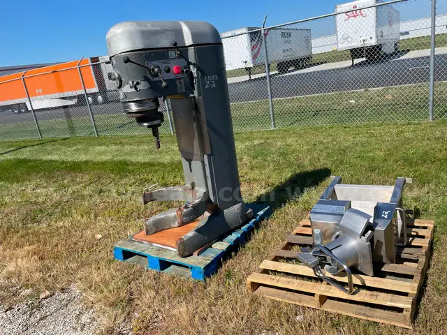 Lot of a Hobart Mixer and Robot Coupe Food Processor