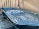 1996 AlumaWeld 16 ft. Aluminum Boat with Trailer