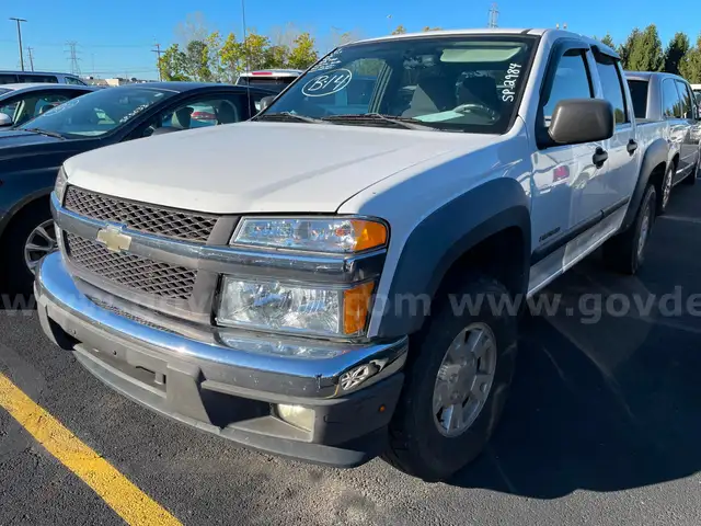 2004 Chevrolet Colorado 4WD CREW CAB PICKUP, 3.5L L5