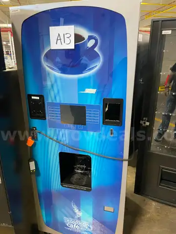 Voce Media Fresh Brew Vending Machine, Model 605D
