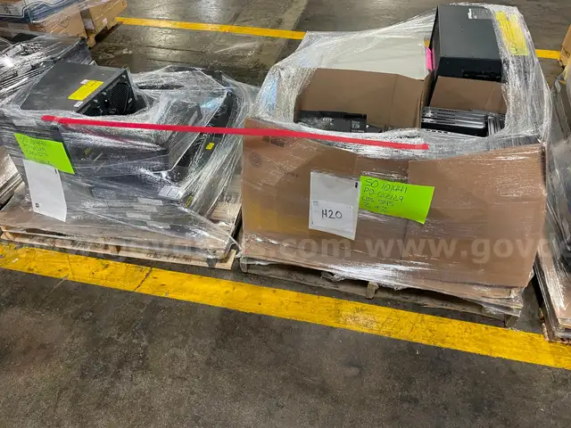 Lot of Various Laptops, Switches, Hard Drives and Disks