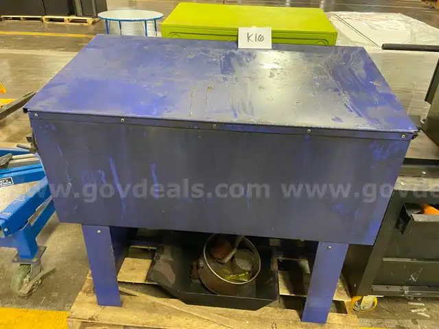 Lot of a Parts Washer &#x26; Composite Shelf