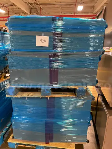 Lot of Metal File Cabinets with Wheels