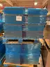 Lot of Metal File Cabinets with Wheels