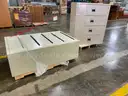 Lot of (2) Metal 5-Drawer Filing Cabinets