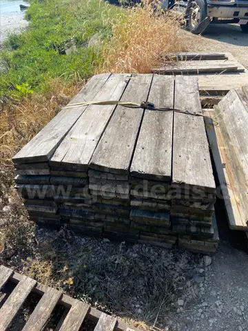 Lot of Picnic Table Wooden Boards