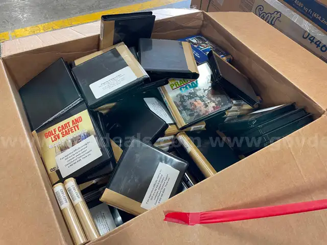 Lot of Misc. Safety Training DVDs