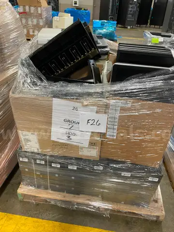 Lot of Desktop PCs, PC Monitors, and Other Office Items