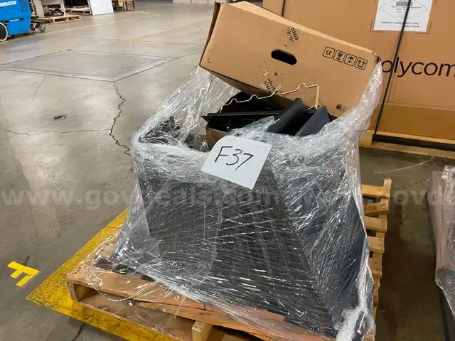 Lot of PC Monitors, Office Phones, and Other Office Items