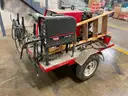 Small Utility Welding Trailer with Lincoln Electric Welder/Equipment