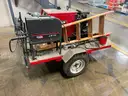 Small Utility Welding Trailer with Lincoln Electric Welder/Equipment