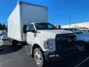 2018 Ford F-650 with 24 ft. Box Truck Body, 6.8L V10 *Damaged Box*