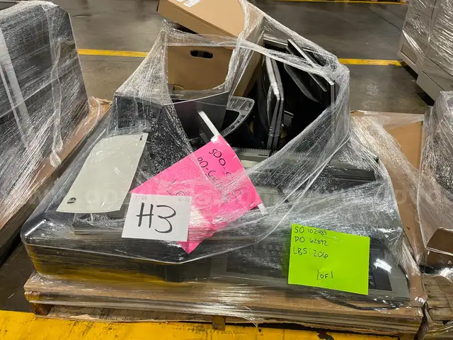 Lot of PC Monitors and Other Various Office Equipment