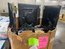 Lot of (3) Flatscreen TVs  and Various PC Monitors