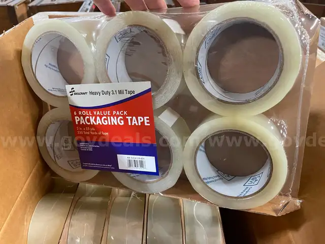Lot of SkilCraft Clear Packaging Tape *New in Box*